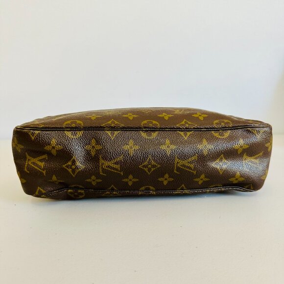 LOUIS VUITTON TROUSSE MONOGRAM LOGO CANVAS COSMETIC CASE TRAVEL POUCH VINTAGE - Picture 7 of 11